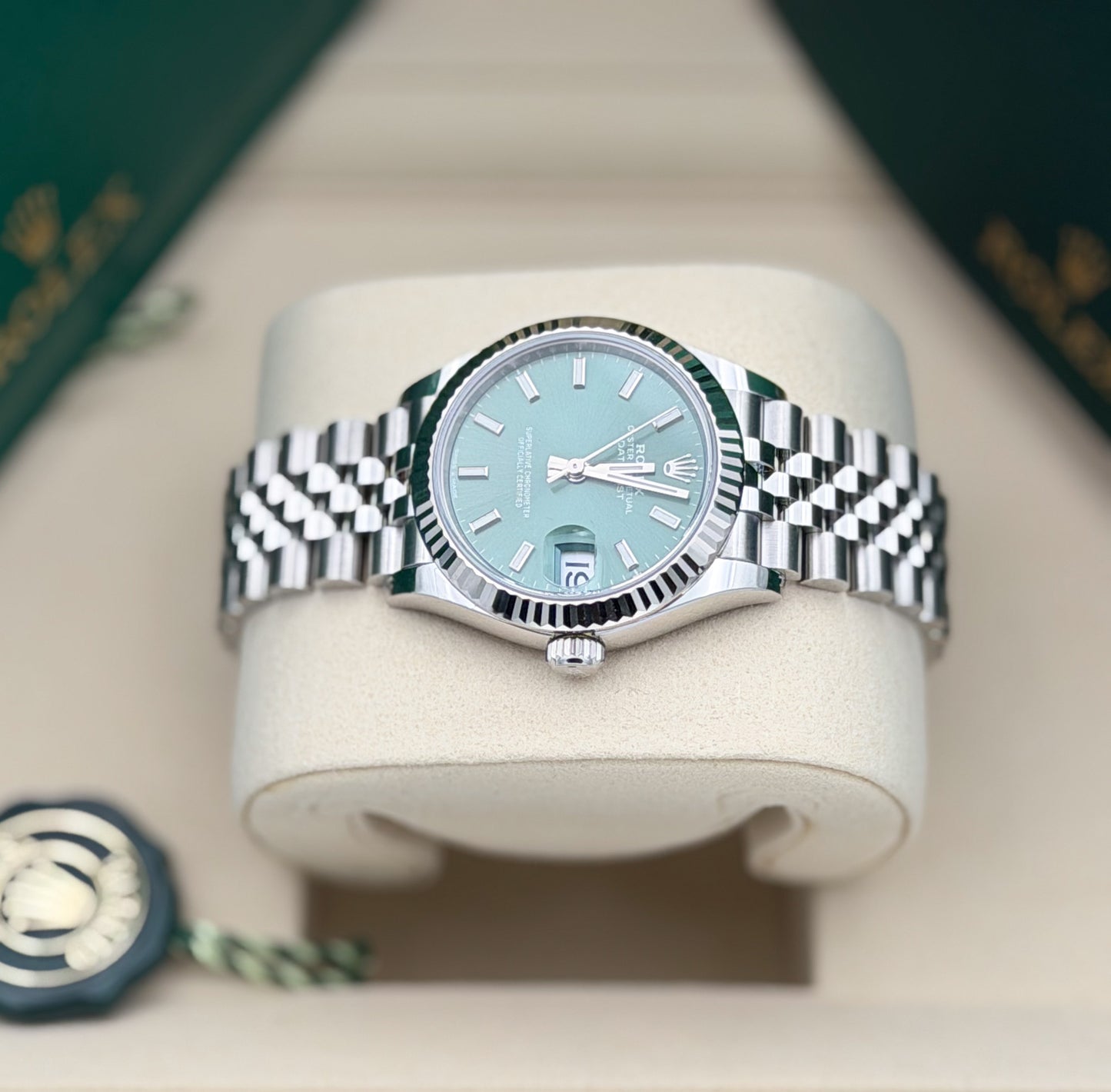 Rolex Lady Datejust 31mm Ref. 278274 Green Dial