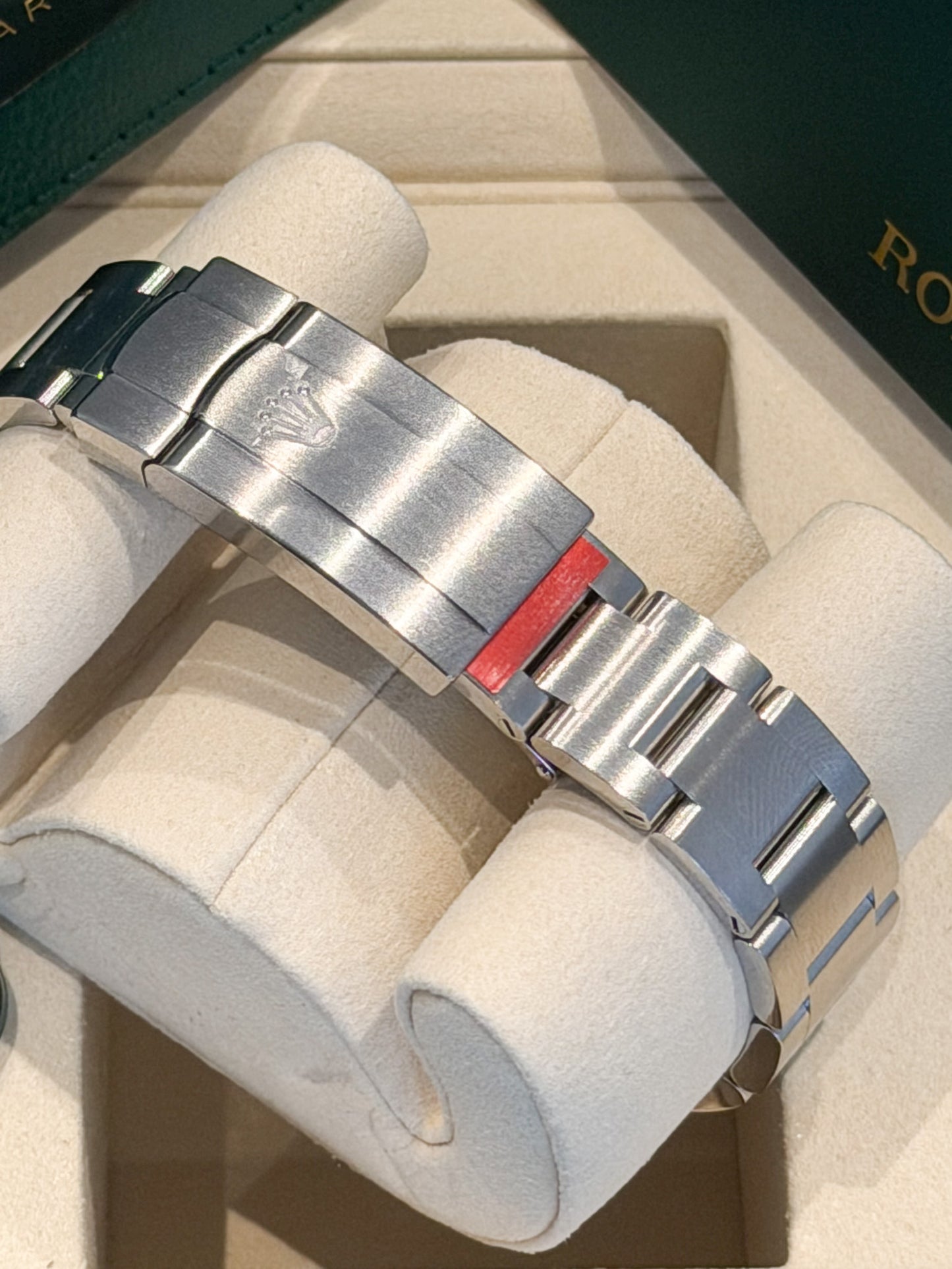 Rolex Oyster Perpetual Beige Dial 34mm