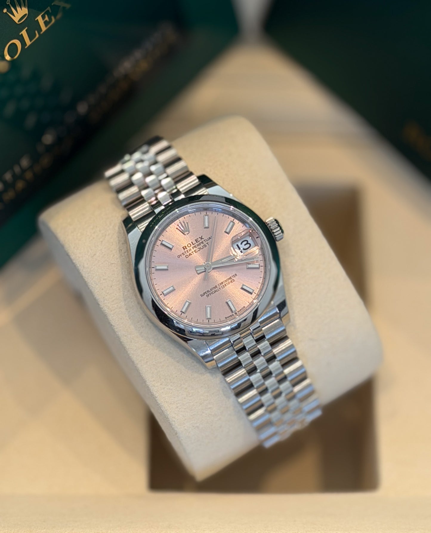 Rolex Datejust 31mm Pink Dial Ref.  278240