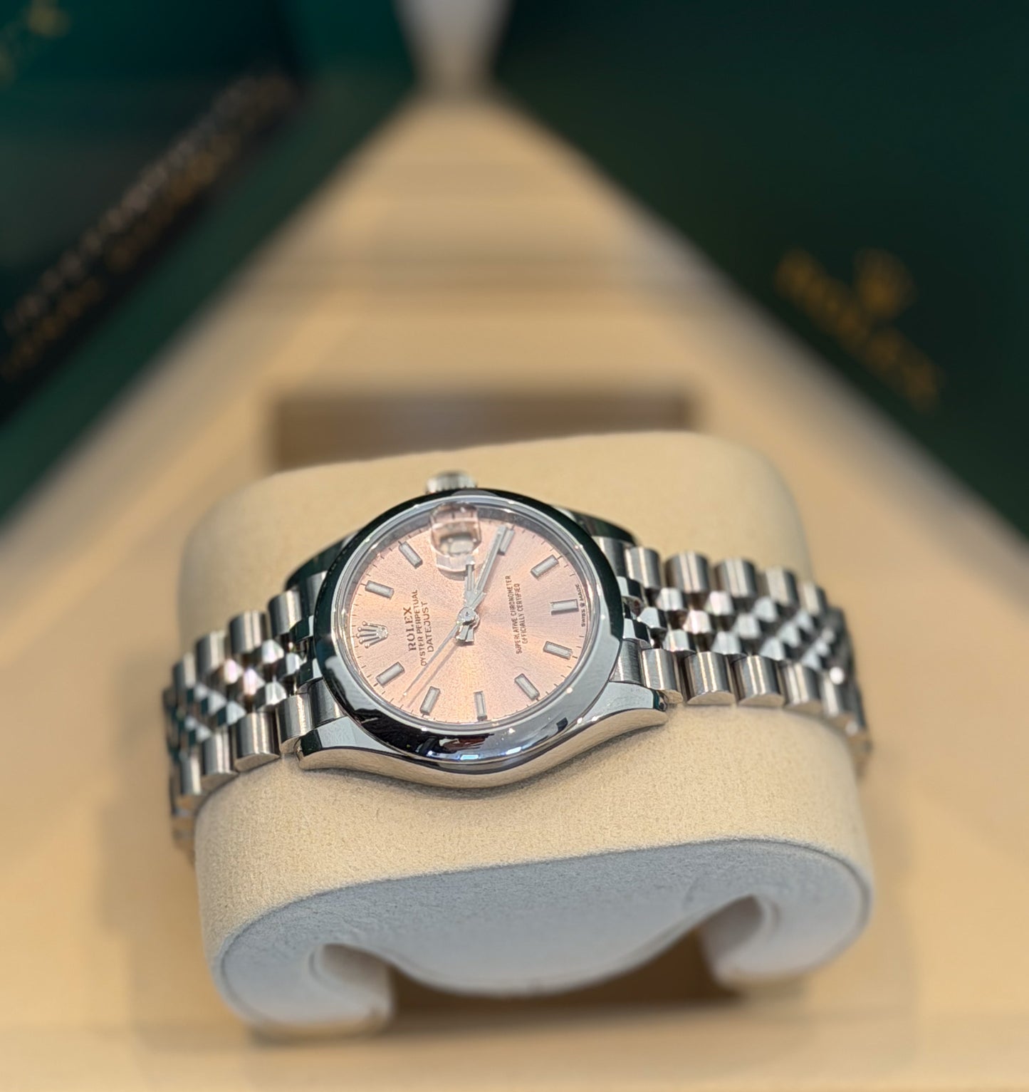 Rolex Datejust 31mm Pink Dial Ref.  278240