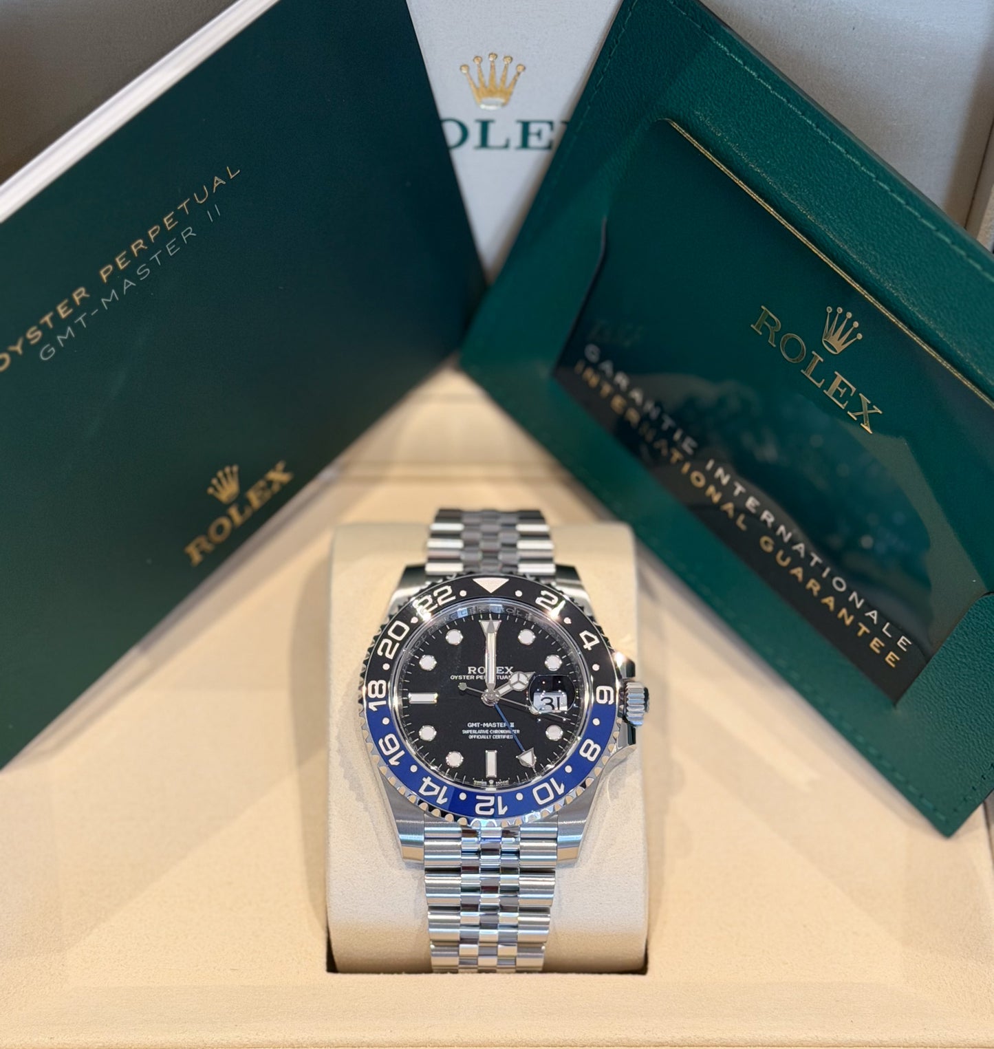 Rolex GMT-Master II Batgirl Ref. 126710BLNR