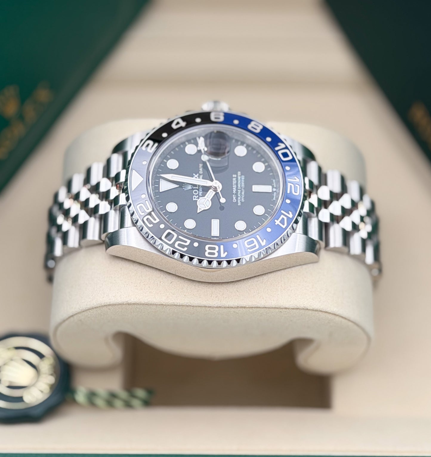 Rolex GMT-Master II Batgirl Ref. 126710BLNR