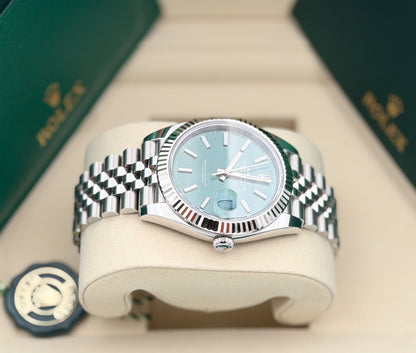 Rolex Datejust 41mm Mint Green Dial Ref. 126334