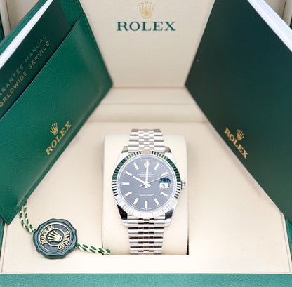 Rolex Datejust 41mm Black Dial