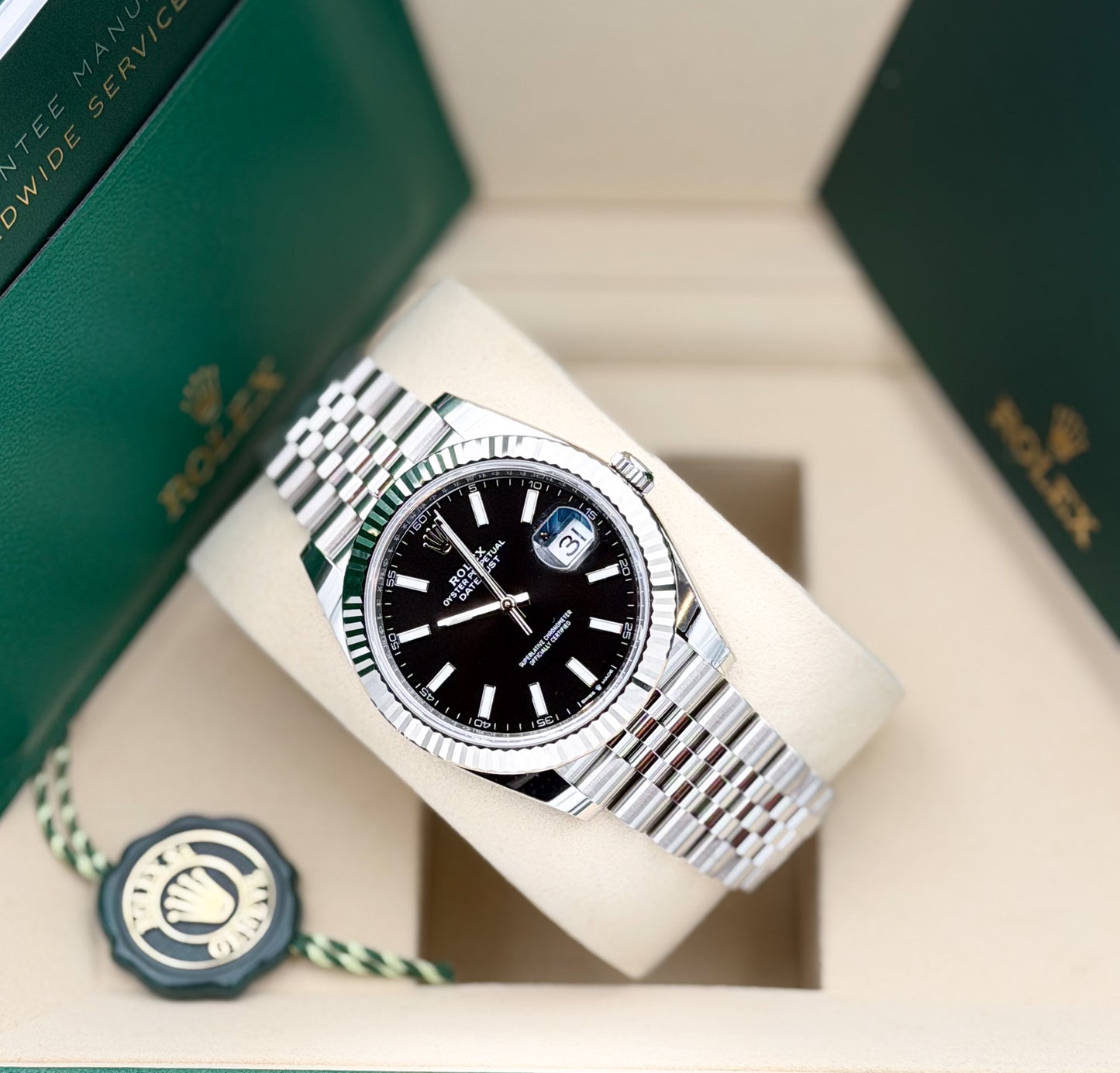 Rolex Datejust 41mm Black Dial