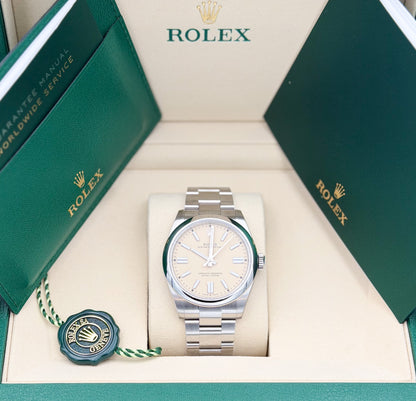 Rolex Oyster Perpetual 41mm Beige Dial