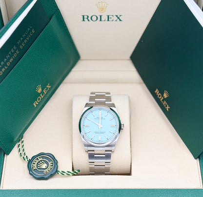 Rolex Oyster Perpetual 36mm Tiffany Dial