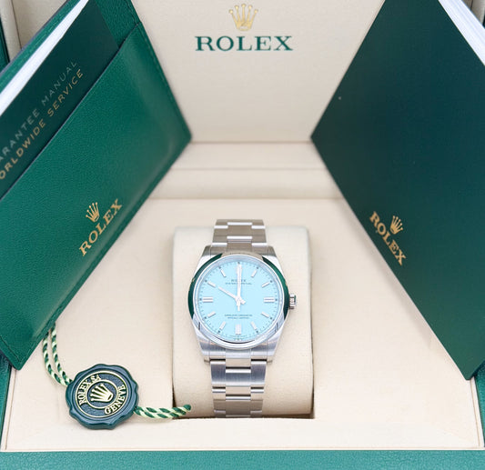 Rolex Oyster Perpetual 36mm Tiffany Dial