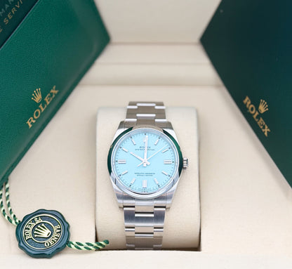 Rolex Oyster Perpetual 36mm Tiffany Dial