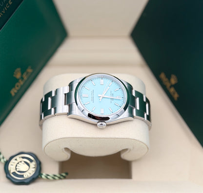 Rolex Oyster Perpetual 36mm Tiffany Dial