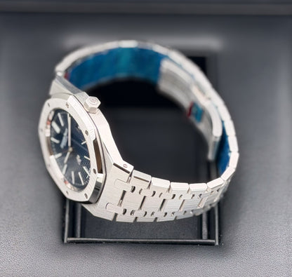 Audemars Piguet Royal OAK Jumbo Extra-thin Blue Dial Ref. 15202ST.OO.1240ST.01