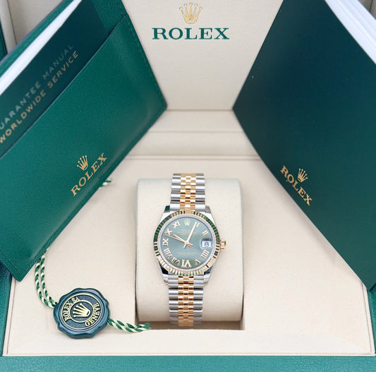 Rolex Lady Datejust 31mm Ref. 278273 Green Dial DIA IV
