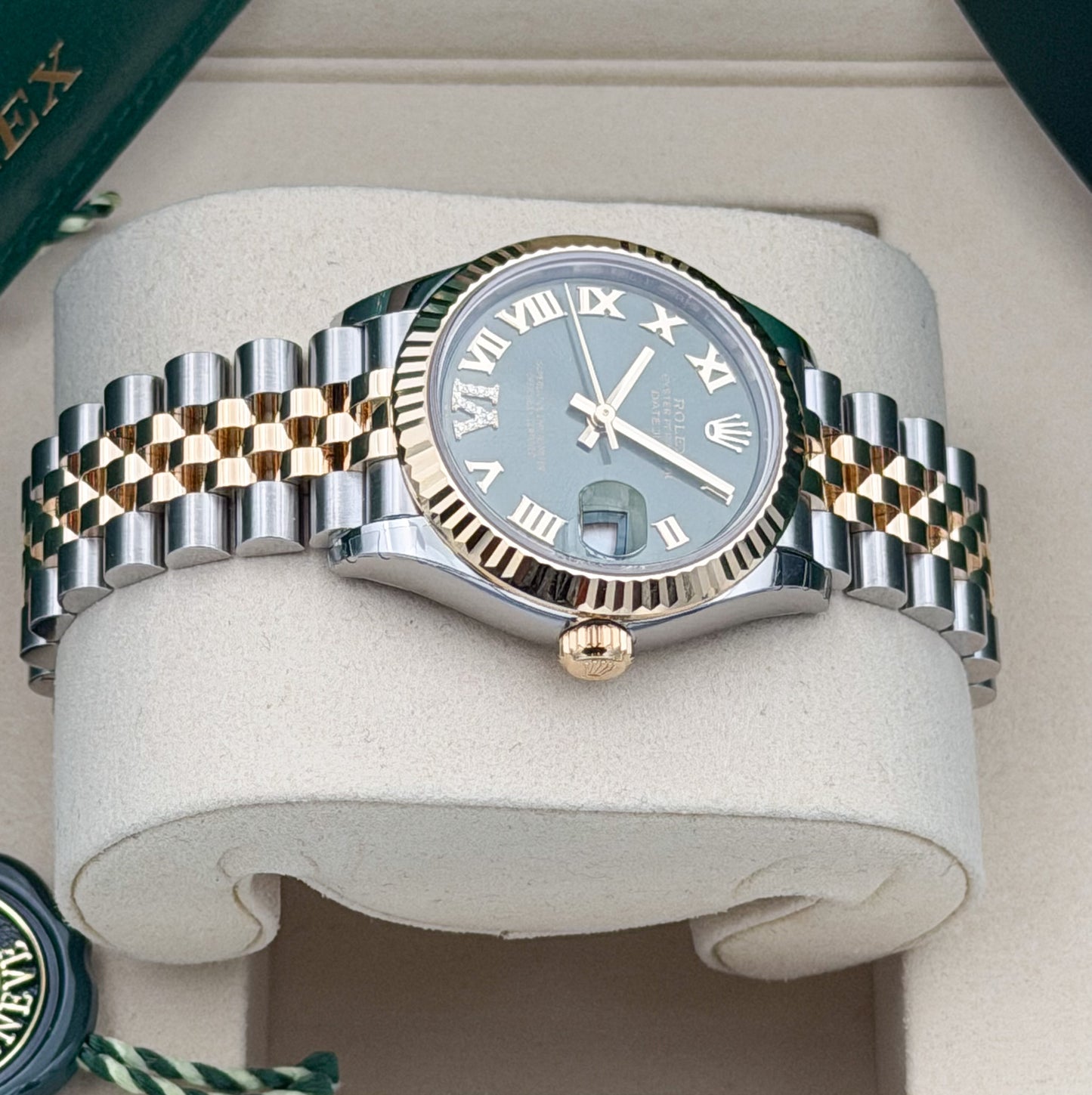 Rolex Lady Datejust 31mm Ref. 278273 Green Dial DIA IV