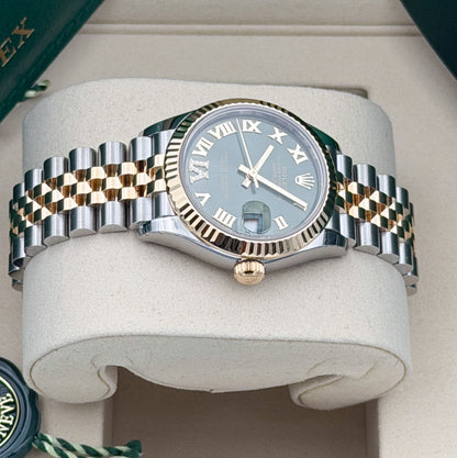 Rolex Lady Datejust 31mm Ref. 278273 Green Dial DIA IV