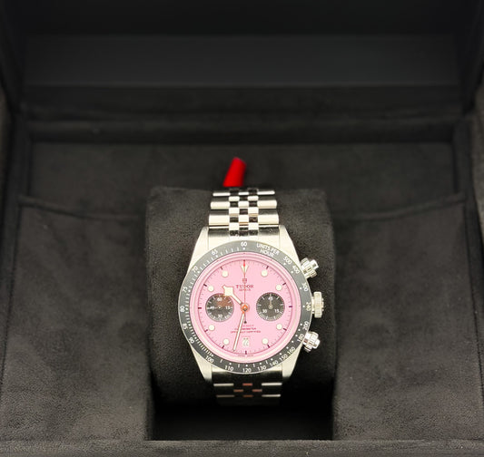 Tudor Black Bay Chrono Ref. 79360N Inter Miami Dial