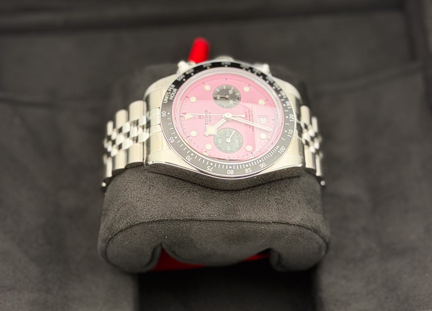 Tudor Black Bay Chrono Ref. 79360N Inter Miami Dial