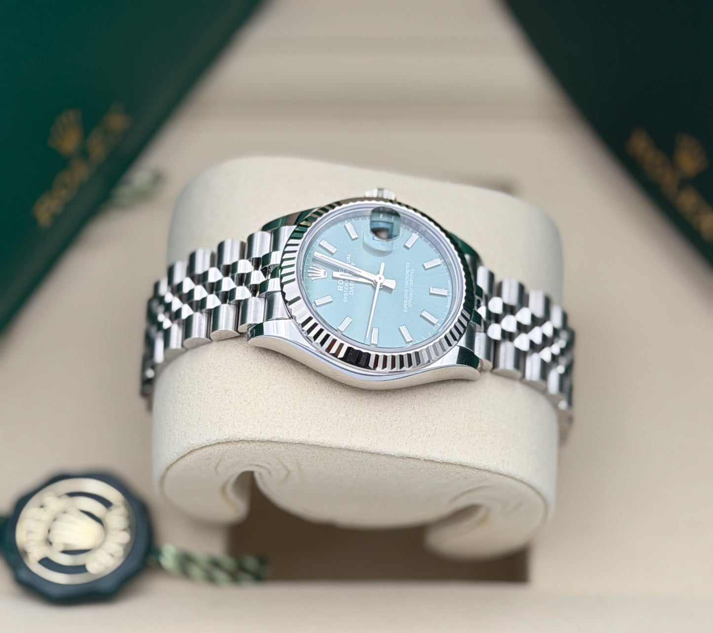 Rolex Lady Datejust 31mm Ref. 278274 Green Dial