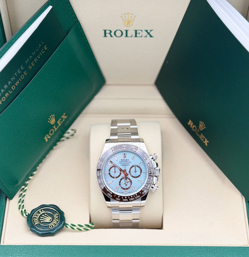 Rolex Daytona Platin Baguette Dial Ref. 126506