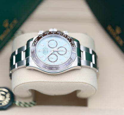 Rolex Daytona Platin Baguette Dial Ref. 126506