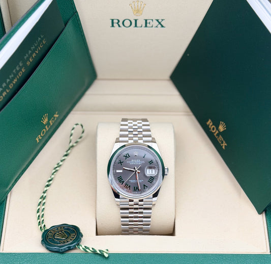 Rolex Datejust Wimbledon Dial Ref. 126200