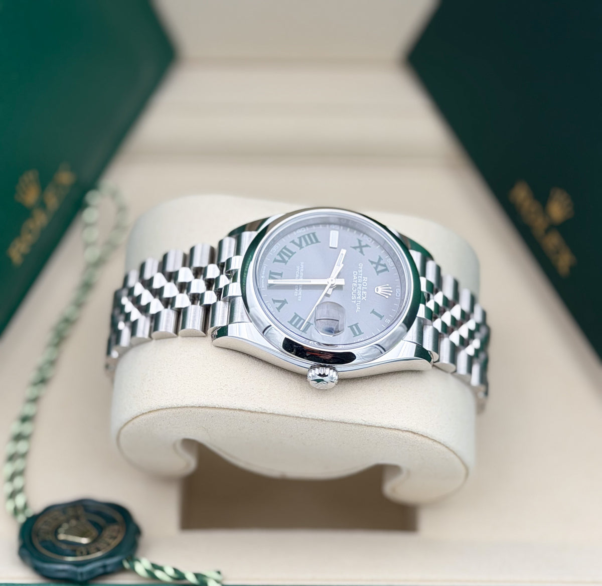Rolex Datejust Wimbledon Dial Ref. 126200