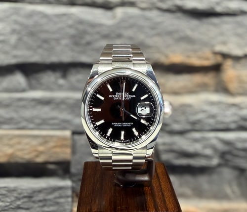 Rolex Datejust 36 mm Black Dial